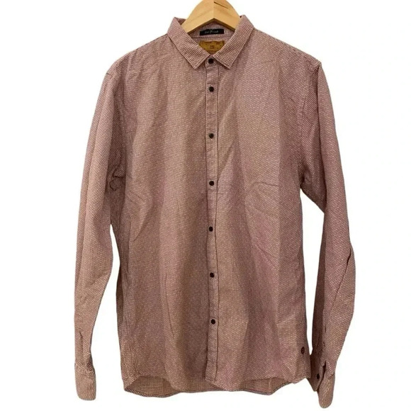 Scotch & Soda Mens Button Down Slim Shirt NWOT - Picture 1 of 9